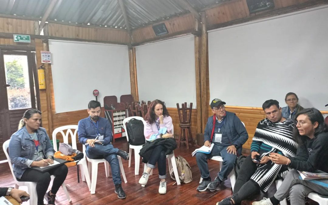 Visita de los Doctorado de Educación y Cultura Ambiental de la SurColombiana